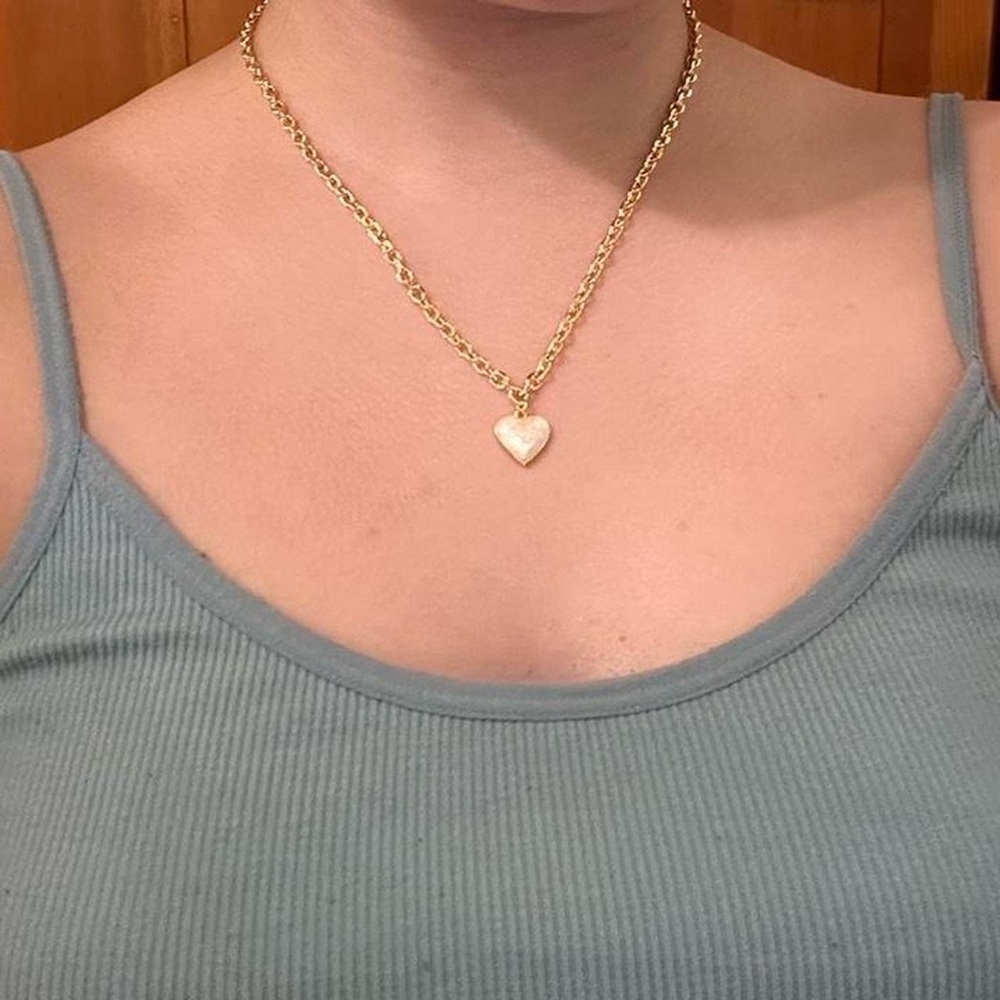 Pearl Heart Chain - Picture 2 of 5